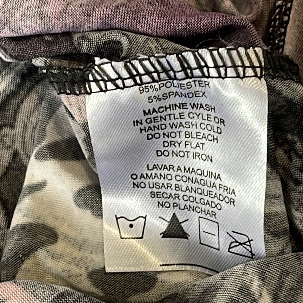 NWOT Pink/Gold Leopard Metallic DeepV Print Racer-Back Basque Waist Maxi Dress-S - Picture 8 of 8